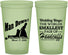 Custom Wedding 22 oz Glow In The Dark Cups - Man Down | 407