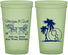 Custom Wedding 22 oz Glow In The Dark Cups - Beach | 423