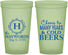 Custom Wedding 22 oz Glow In The Dark Cups - Cheers To Cold Beers | 439