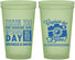 Custom Wedding 22 oz Glow In The Dark Cups - Capture The Love | 444