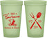Custom Wedding 22 oz Glow In The Dark Cups - I Do Barbecue Bbq | 447