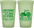 Custom Wedding 22 oz Glow In The Dark Cups - Tractor Hitchin | 448