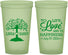 Custom Wedding 22 oz Glow In The Dark Cups - Love And Happiness | 451