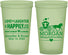 Custom Wedding 22 oz Glow In The Dark Cups - Happily Ever After | 452