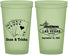 Custom Wedding 22 oz Glow In The Dark Cups - Las Vegas | 453