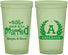 Custom Wedding 22 oz Glow In The Dark Cups - Monogram | 464