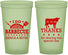 Custom Wedding 22 oz Glow In The Dark Cups - I Do Barbecue Bbq | 468