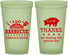 Custom Wedding 22 oz Glow In The Dark Cups - I Do Barbecue Bbq | 470