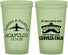 Custom Wedding 22 oz Glow In The Dark Cups - Destination | 496