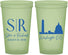 Custom Wedding 22 oz Glow In The Dark Cups - Washington Dc | 500