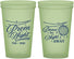 Custom Prom 22 oz Glow In The Dark Cups - Dance The Night Away | 50001