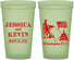 Custom Wedding 22 oz Glow In The Dark Cups - Washington Dc | 501