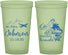Custom Wedding 22 oz Glow In The Dark Cups - Bermuda | 513