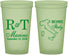 Custom Wedding 22 oz Glow In The Dark Cups - Italy | 514
