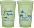 Custom Wedding 22 oz Glow In The Dark Cups - Guam | 527