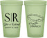 Custom Wedding 22 oz Glow In The Dark Cups - Jamaica | 530