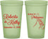 Custom Wedding 22 oz Glow In The Dark Cups - Philippines | 536