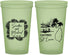 Custom Wedding 22 oz Glow In The Dark Cups - St Lucia | 541