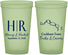 Custom Wedding 22 oz Glow In The Dark Cups - Turks And Caicos | 546