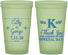 Custom Wedding 22 oz Glow In The Dark Cups - Monogram | 556