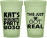 Custom Bachelorette 22 oz Glow In The Dark Cups - This Just Got Real | 60013