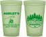 Custom Bachelorette 22 oz Glow In The Dark Cups - Camping | 60018