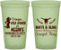 Custom Bachelorette 22 oz Glow In The Dark Cups - Boots And Bling | 60023