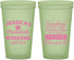 Custom Bachelorette 22 oz Glow In The Dark Cups - Something Borrowed | 60028