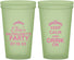Custom Bachelorette 22 oz Glow In The Dark Cups - Keep Calm Drink On | 60036