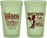 Custom Bachelorette 22 oz Glow In The Dark Cups - Raising Hell Last Rodeo | 60042
