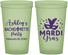 Custom Bachelorette 22 oz Glow In The Dark Cups - Mardi Gras | 60060