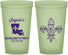 Custom Bachelorette 22 oz Glow In The Dark Cups - Mardi Gras | 60062