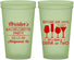 Custom Bachelorette 22 oz Glow In The Dark Cups - Before She Says I Do | 60064