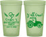 Custom Bachelorette 22 oz Glow In The Dark Cups - Tractor Farm | 60070