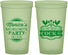 Custom Bachelorette 22 oz Glow In The Dark Cups - Epic Night Of Cocktails | 60071