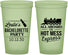 Custom Bachelorette 22 oz Glow In The Dark Cups - Hot Mess Express | 60075
