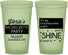 Custom Bachelorette 22 oz Glow In The Dark Cups - Shine | 60080