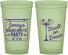 Custom Bachelorette 22 oz Glow In The Dark Cups - Stroll On Down | 60092