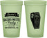Custom Bachelorette 22 oz Glow In The Dark Cups - Rip Single Life | 60096