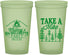 Custom Bachelorette 22 oz Glow In The Dark Cups - Camping | 60098