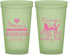Custom Bachelorette 22 oz Glow In The Dark Cups - Raising A Little Hell | 60103