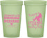 Custom Bachelorette 22 oz Glow In The Dark Cups - Raising A Little Hell | 60105