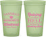 Custom Bachelorette 22 oz Glow In The Dark Cups - Raising A Little Hell | 60108
