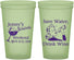 Custom Bachelorette 22 oz Glow In The Dark Cups - Save Water Drink Wine | 60120