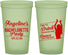 Custom Bachelorette 22 oz Glow In The Dark Cups - Drink Dance On Bar | 60122