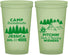 Custom Bachelorette 22 oz Glow In The Dark Cups - Camping | 60125