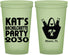 Custom Bachelorette 22 oz Glow In The Dark Cups - Beach | 60126