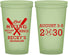 Custom Bachelorette 22 oz Glow In The Dark Cups - Last Swing Before Ring | 60127