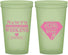 Custom Bachelorette 22 oz Glow In The Dark Cups - Final Fling Before The Ring | 60129