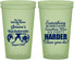 Custom Bachelorette 22 oz Glow In The Dark Cups - Something Borrowed | 60132